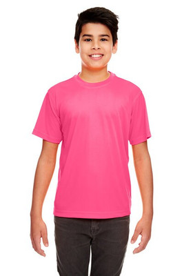 UltraClub 8420Y - Youth Cool & Dry Sport Performance Interlock T-Shirt