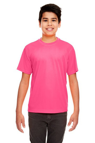 UltraClub 8420Y - Youth Cool & Dry Sport Performance Interlock T-Shirt