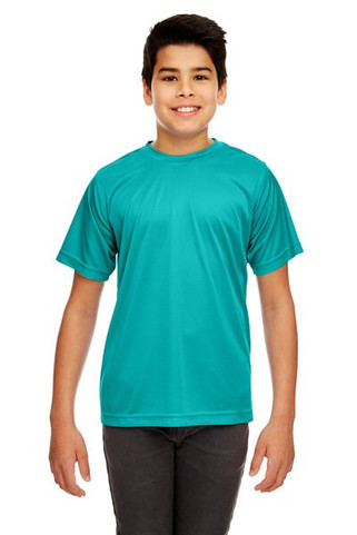 UltraClub 8420Y - Youth Cool & Dry Sport Performance Interlock T-Shirt