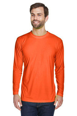 UltraClub 8422 - Mens Performance Long-Sleeve Athletic T-Shirt