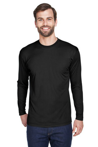 UltraClub 8422 - Mens Performance Long-Sleeve Athletic T-Shirt