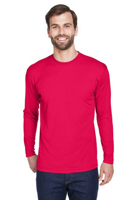 UltraClub 8422 - Men's Performance Long-Sleeve Athletic T-Shirt