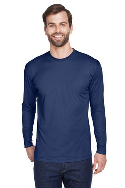 UltraClub 8422 - Mens Performance Long-Sleeve Athletic T-Shirt