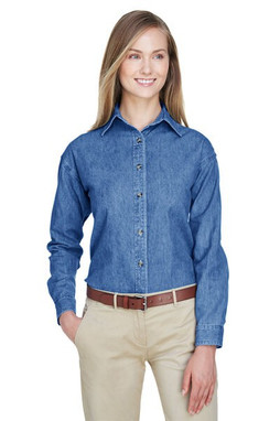 UltraClub 8966 - Ladies Cypress Denim