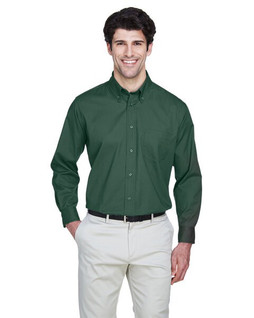 UltraClub 8975 - Mens Classic Peached Twill Button-Down Shirt