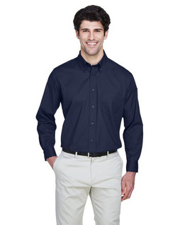 UltraClub 8975 - Camisa de Sarga Suave para Hombre