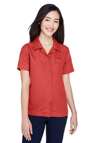UltraClub 8981 - Ladies Cabana Breeze Camp Shirt