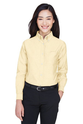 UltraClub 8990 - Ladies Classic Wrinkle-Resistant Long-Sleeve Oxford