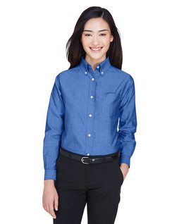 UltraClub 8990 - Ladies Classic Wrinkle-Resistant Long-Sleeve Oxford