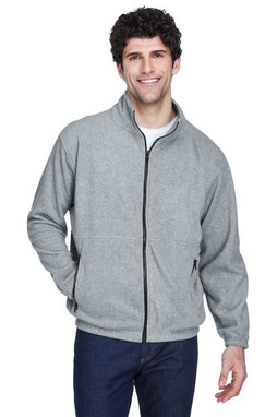 UltraClub 8485 - Mens Iceberg Fleece Full-Zip Jacket