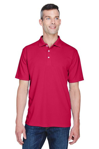 UltraClub 8445 - Mens Cool & Dry Stain-Release Performance Polo