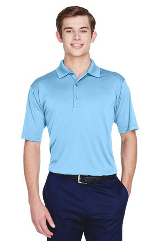 UltraClub 8610 - Mens Cool & Dry 8-Star Elite Performance Interlock Polo