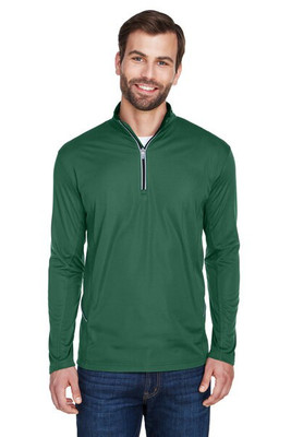 UltraClub 8230 - Men's Cool & Dry Sport Quarter-Zip Pullover