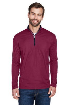 UltraClub 8230 - Men's Cool & Dry Sport Quarter-Zip Pullover