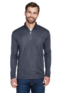 UltraClub 8230 - Mens Cool & Dry Sport Quarter-Zip Pullover