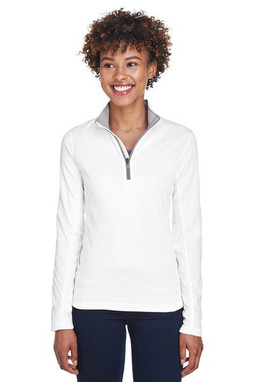UltraClub 8230L - Ladies Cool & Dry Sport Quarter-Zip Pullover