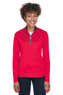 UltraClub 8230L - Ladies Cool & Dry Sport Quarter-Zip Pullover