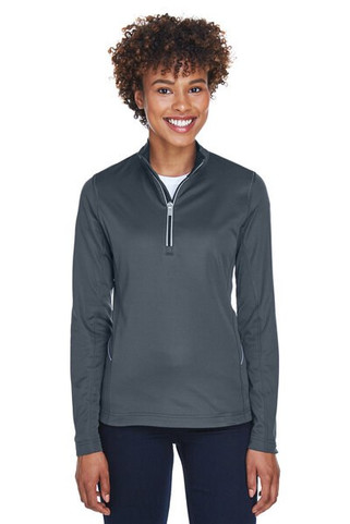 UltraClub 8230L - Ladies Cool & Dry Sport Quarter-Zip Pullover