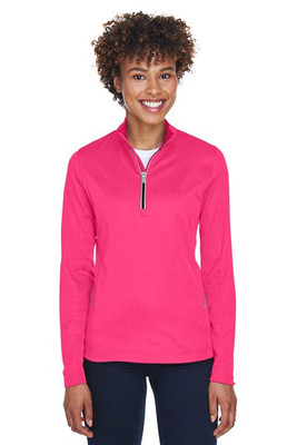 UltraClub 8230L - Ladies Cool & Dry Sport Quarter-Zip Pullover