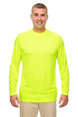 UltraClub 8622 - Mens Cool & Dry Performance Long-Sleeve Top