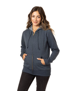 econscious EC4580 - Sudadera con Capucha de Algodón Orgánico y Poliéster Reciclado
