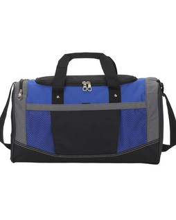 Gemline 4511 - Versatile Polyester Sport Travel Bag with Mesh Pockets