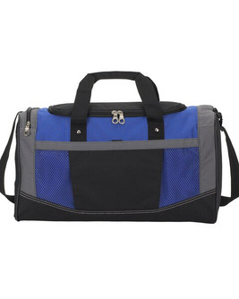 Gemline 4511 - Versatile Polyester Sport Travel Bag with Mesh Pockets