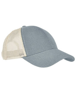 econscious EC7093 - Unisex Hemp Eco Trucker Recycled Polyester Mesh Cap