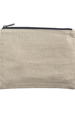 econscious EC8402 - Eco-Friendly Hemp and Cotton Zipper Pouch