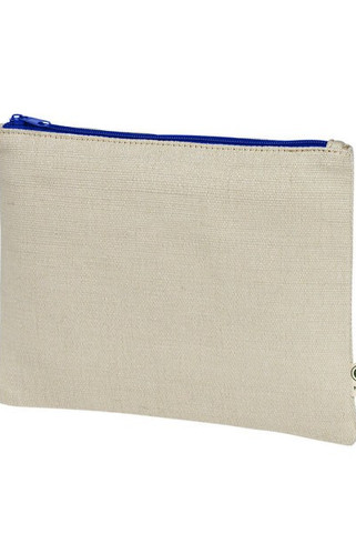 econscious EC8402 - Eco-Friendly Hemp and Cotton Zipper Pouch