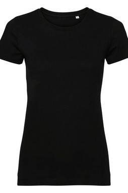 Russell R-108F-0 - Womens Organic Cotton Tee with Contemporary Fit