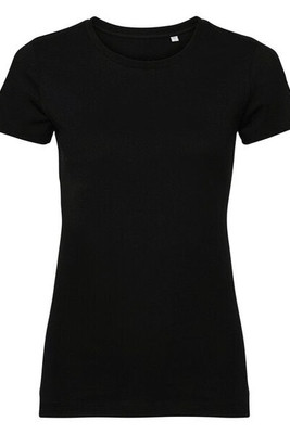 Russell R-108F-0 - Women's Organic Cotton Tee with Contemporary Fit