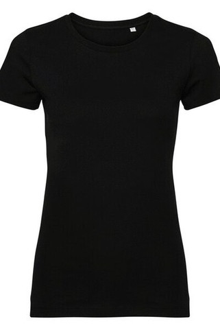 Russell R-108F-0 - Womens Organic Cotton Tee with Contemporary Fit