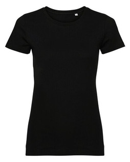 Russell R-108F-0 - Womens Organic Cotton Tee with Contemporary Fit