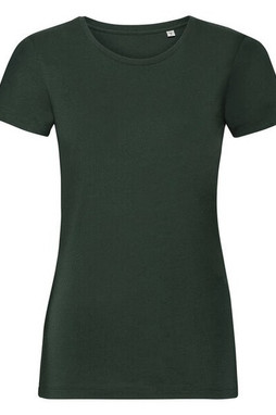 Russell R-108F-0 - Womens Organic Cotton Tee with Contemporary Fit