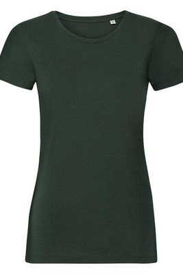 Russell R-108F-0 - Women's Organic Cotton Tee with Contemporary Fit
