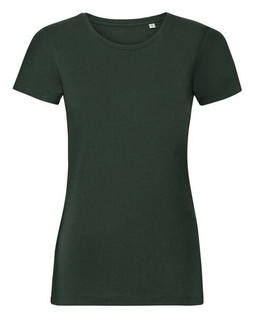 Russell R-108F-0 - Womens Organic Cotton Tee with Contemporary Fit