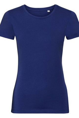 Russell R-108F-0 - Womens Organic Cotton Tee with Contemporary Fit