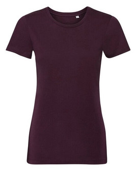 Russell R-108F-0 - Women's Organic Cotton Tee with Contemporary Fit
