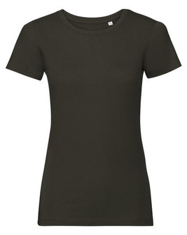 Russell R-108F-0 - Women's Organic Cotton Tee with Contemporary Fit