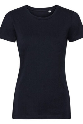 Russell R-108F-0 - Women's Organic Cotton Tee with Contemporary Fit