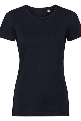 Russell R-108F-0 - Womens Organic Cotton Tee with Contemporary Fit