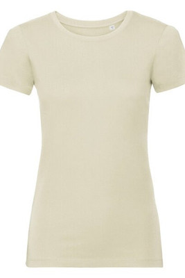 Russell R-108F-0 - Women's Organic Cotton Tee with Contemporary Fit
