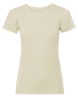 Russell R-108F-0 - Womens Organic Cotton Tee with Contemporary Fit