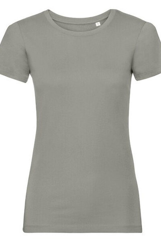 Russell R-108F-0 - Womens Organic Cotton Tee with Contemporary Fit