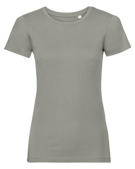 Russell R-108F-0 - Women's Organic Cotton Tee with Contemporary Fit