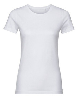 Russell R-108F-0 - Womens Organic Cotton Tee with Contemporary Fit