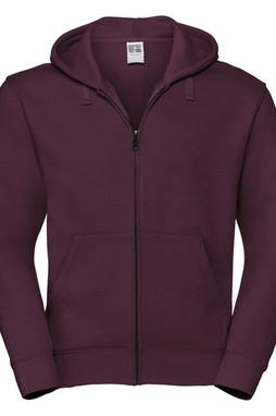 Russell R266M - Premium Mens Full Zip Fleece Hooded Sweatshirt