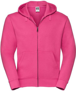 Russell R266M - Premium Mens Full Zip Fleece Hooded Sweatshirt