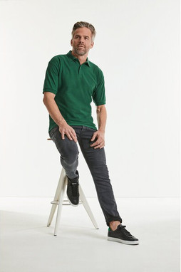 Russell R539M - Durable Classic Polycotton Polo for Work & School